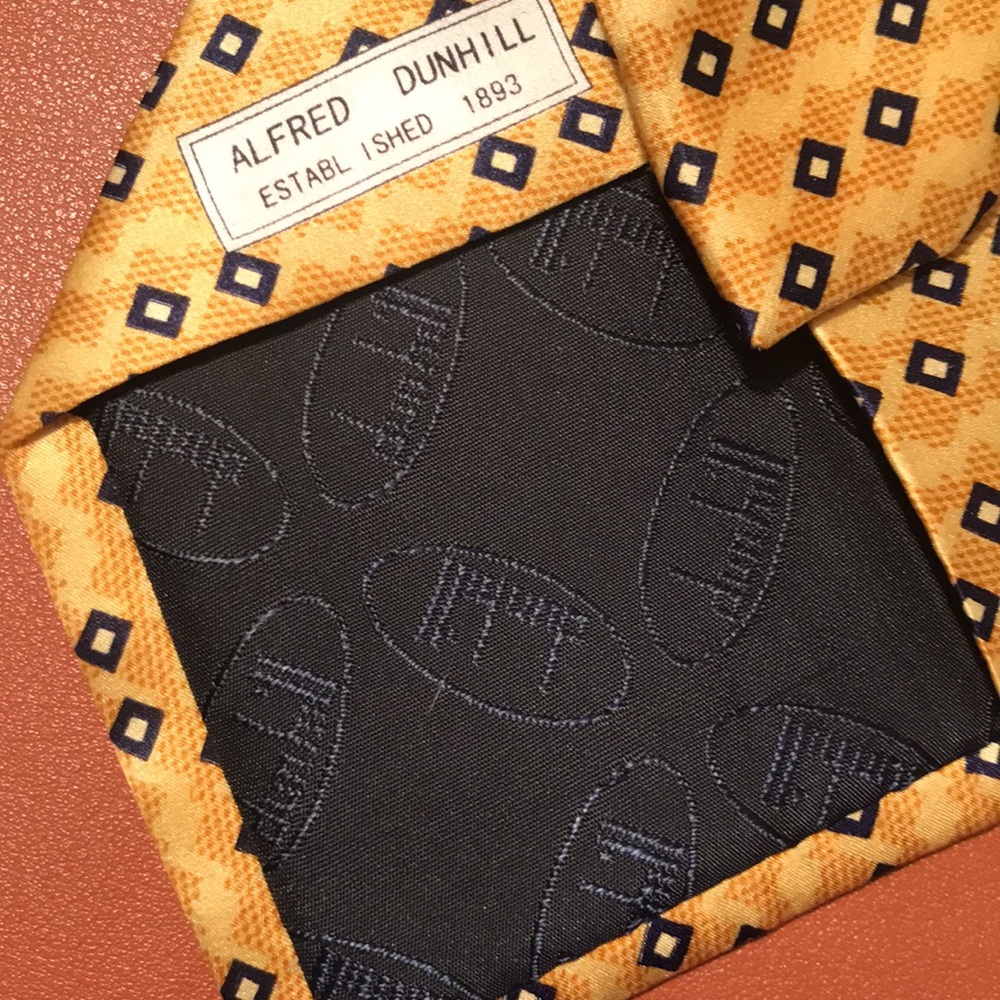 Alfred Dunhill Silk Tie View 4